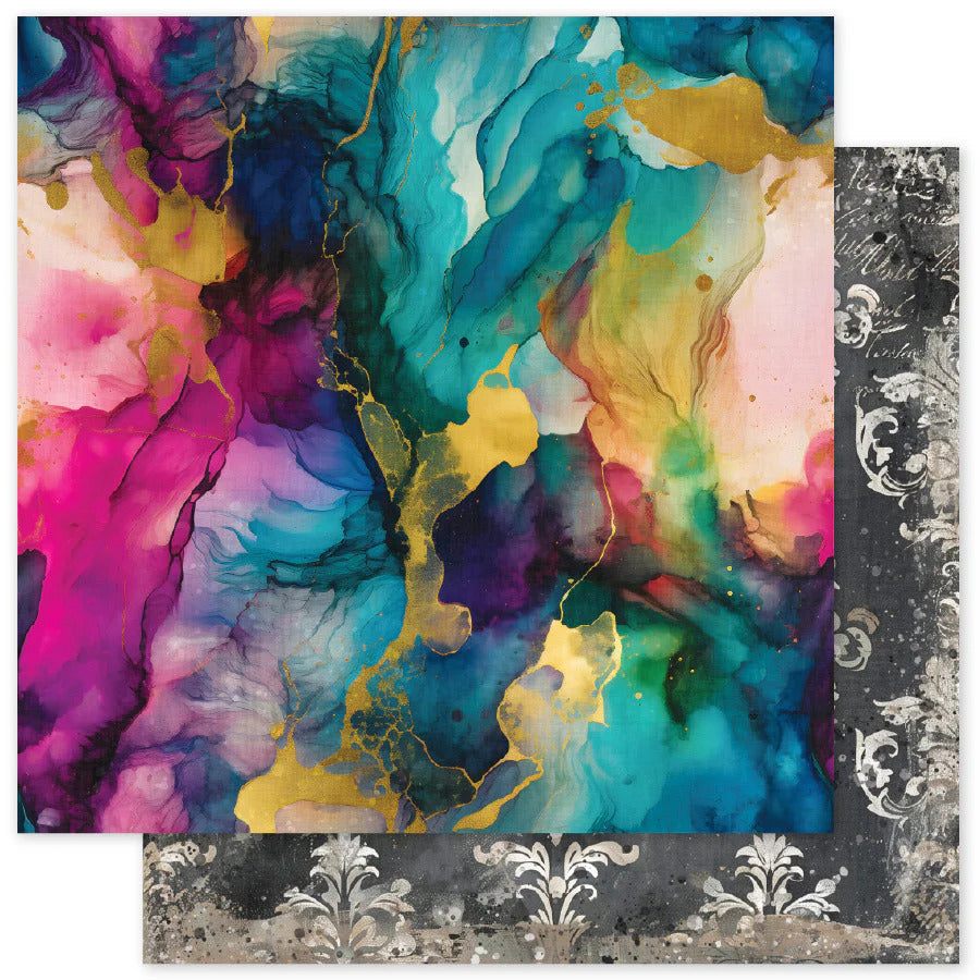 Portraits In Bloom - Basic C - 12x12 Pattern Paper