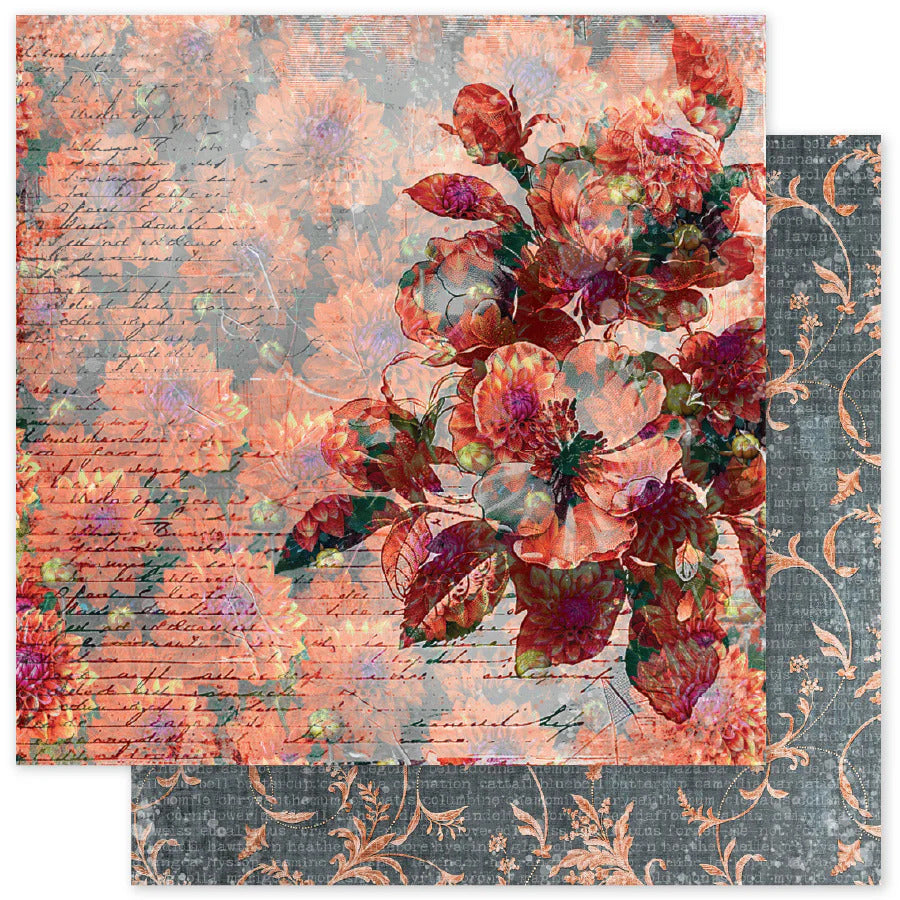 Portraits In Bloom - Basic F - 12x12 Pattern Paper