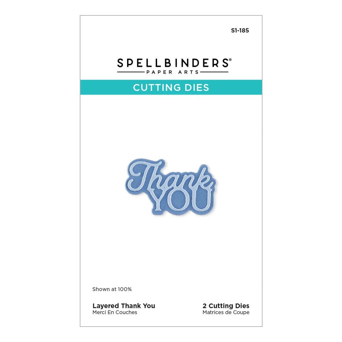 Layered Thank You - Dies