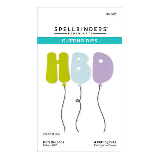 HBD Balloons - Dies