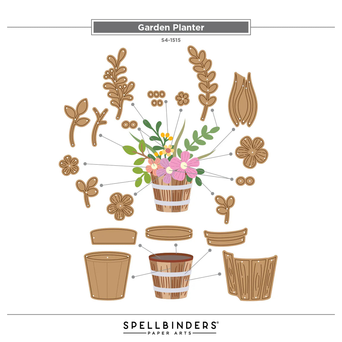 Garden Planter - Dies