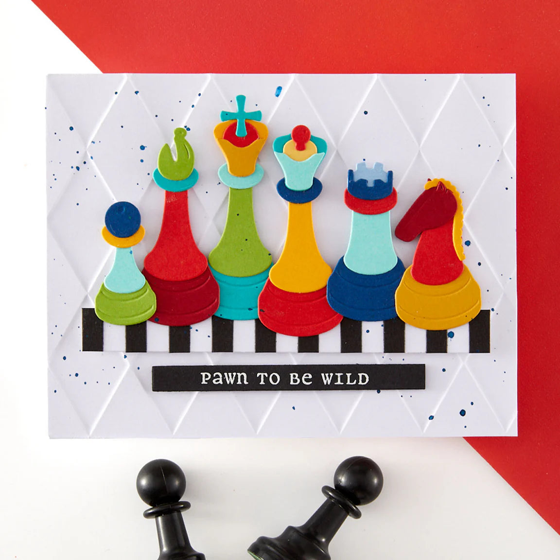 Harlequin - 3D Embossing Folder