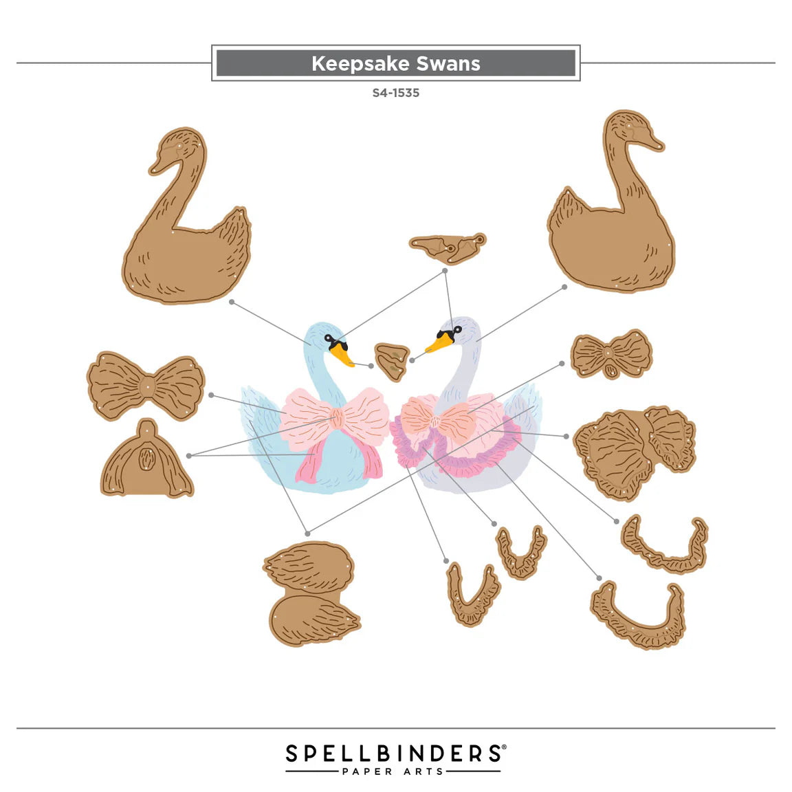 Keepsake Swans - Die