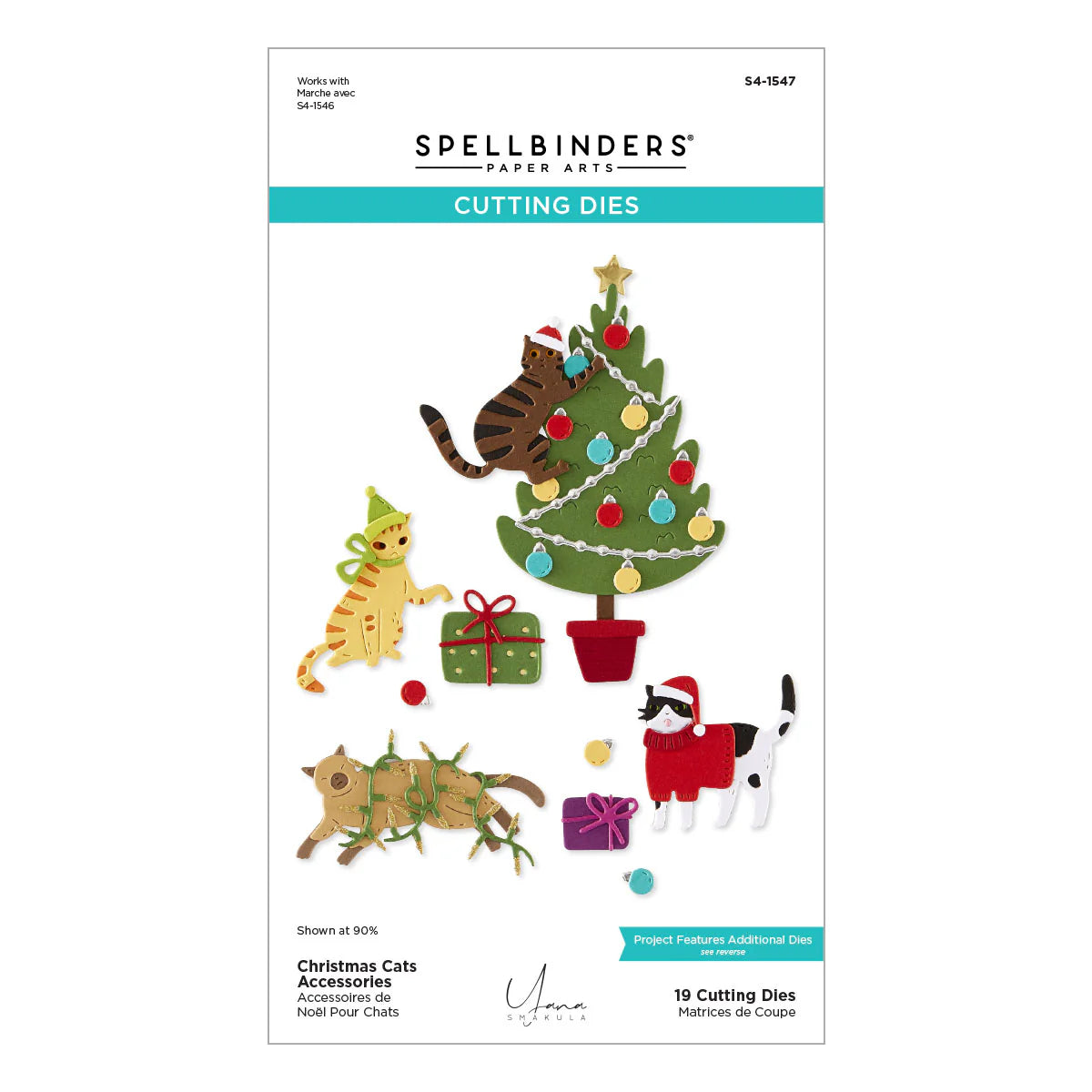 Christmas Cats - Die Bundle by Yana Smakula