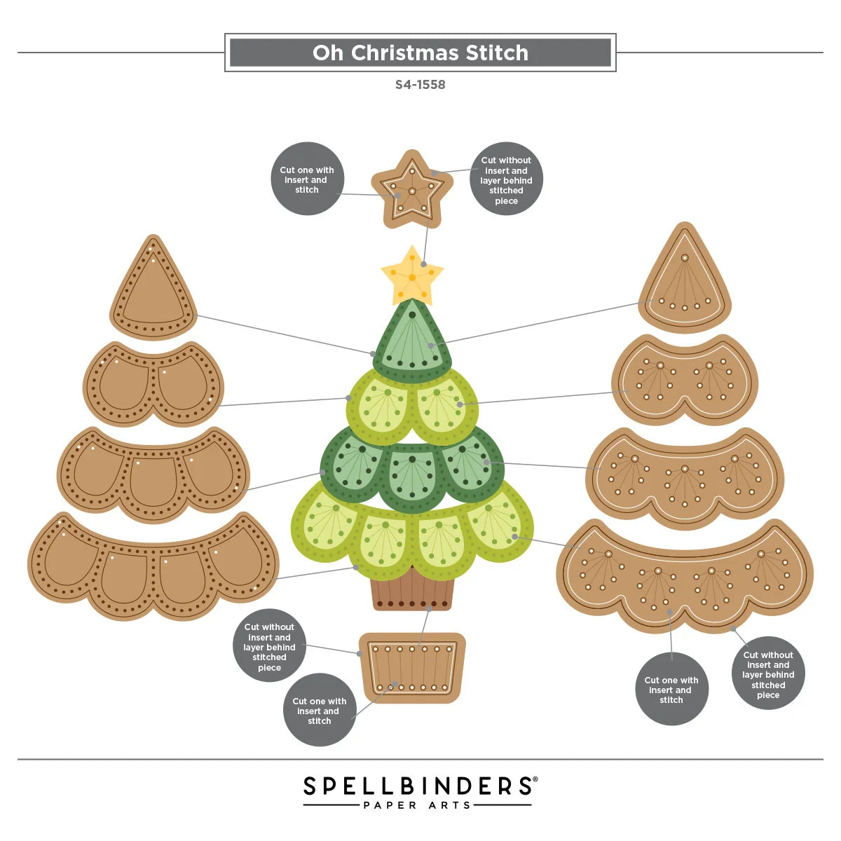 Oh Christmas - Stitch Die