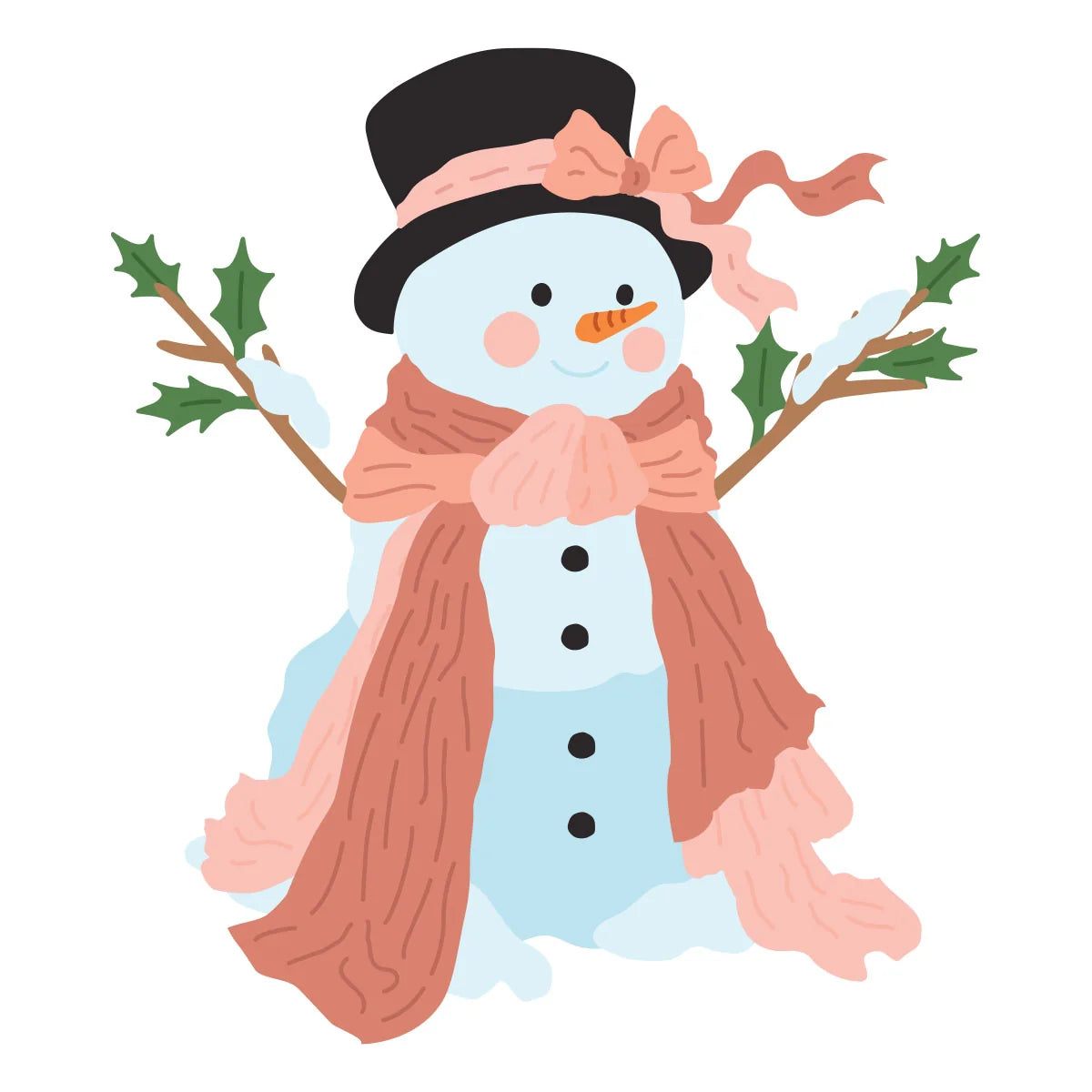 Sweet Snowman by Frank Garcia