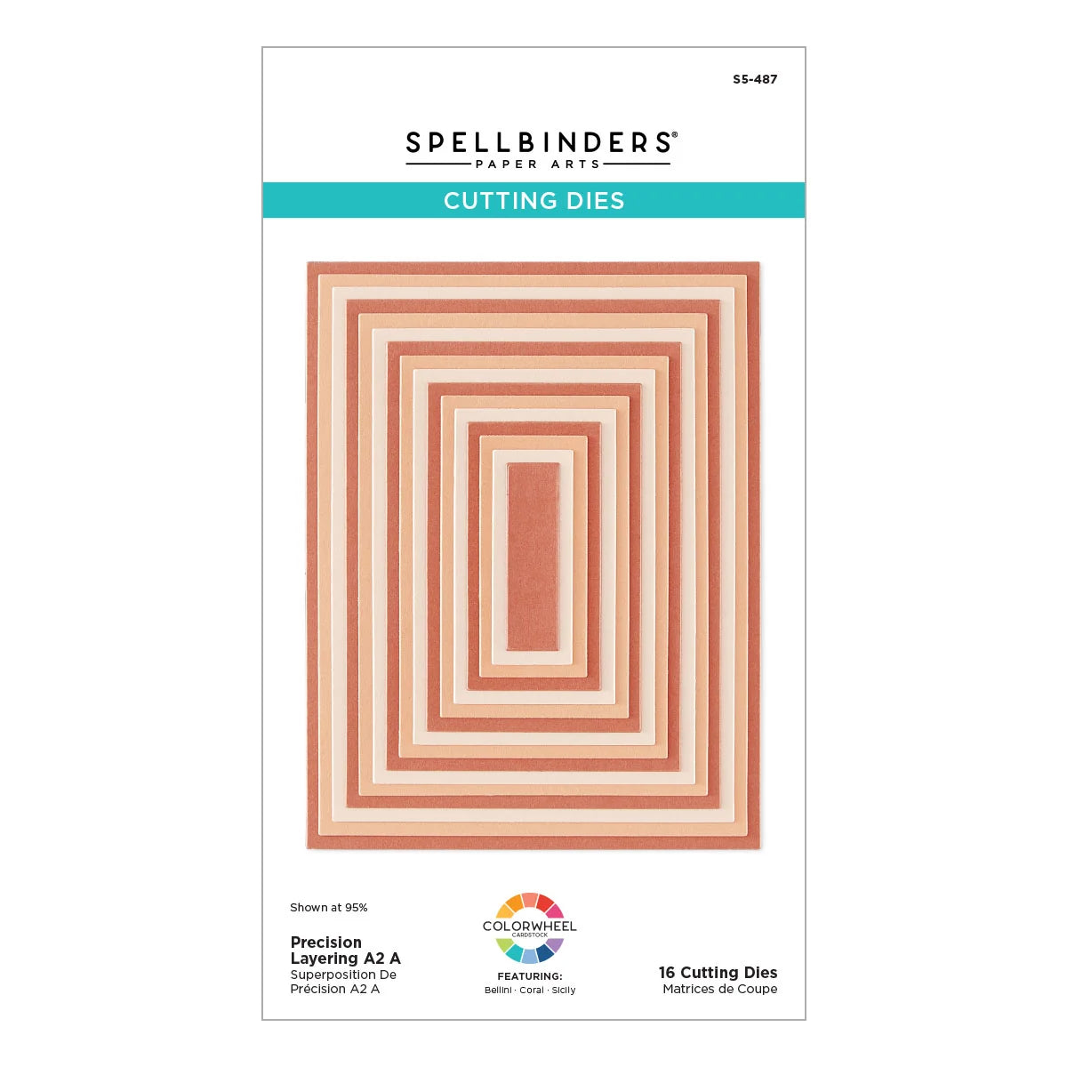 Color Block Accent Rectangle - Die