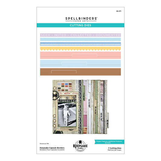Keepsake Capsule Borders - Die by Esther Glas