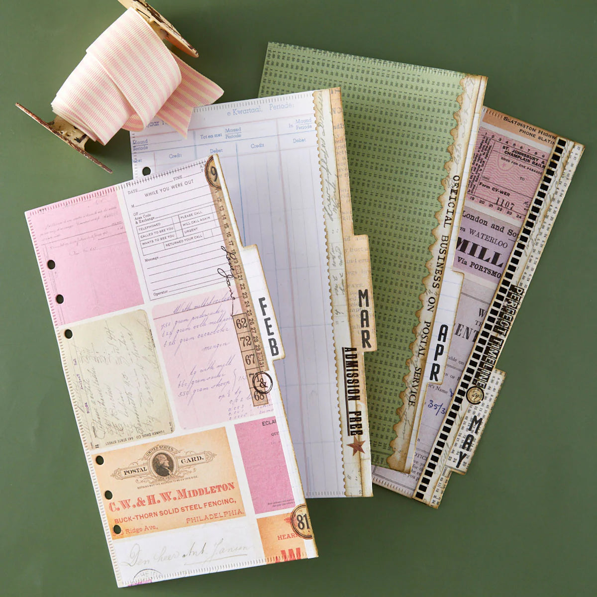 Keepsake Capsule Page - Die by Esther Glas