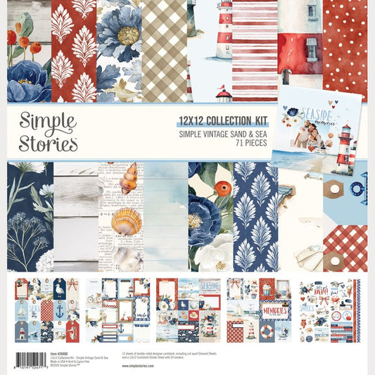 Simple Vintage Sand & Sea - 12x12 Collection