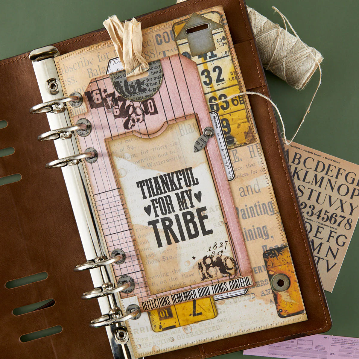 Keepsake Capsule Page - Die by Esther Glas
