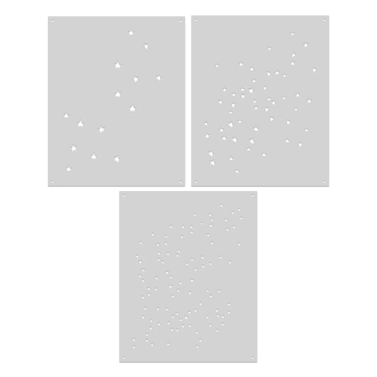 Scattered Stars - Stencil