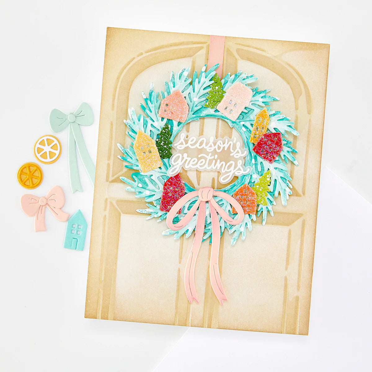 Winter Wreath Accessories - Die