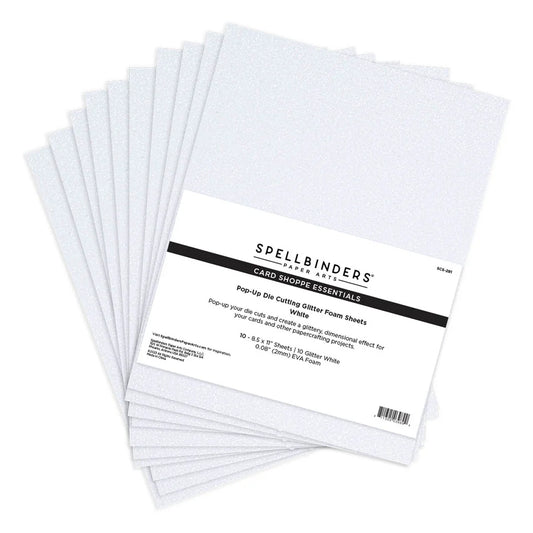 Pop Up- Cutting Glitter Foam Sheets - Single Sheet