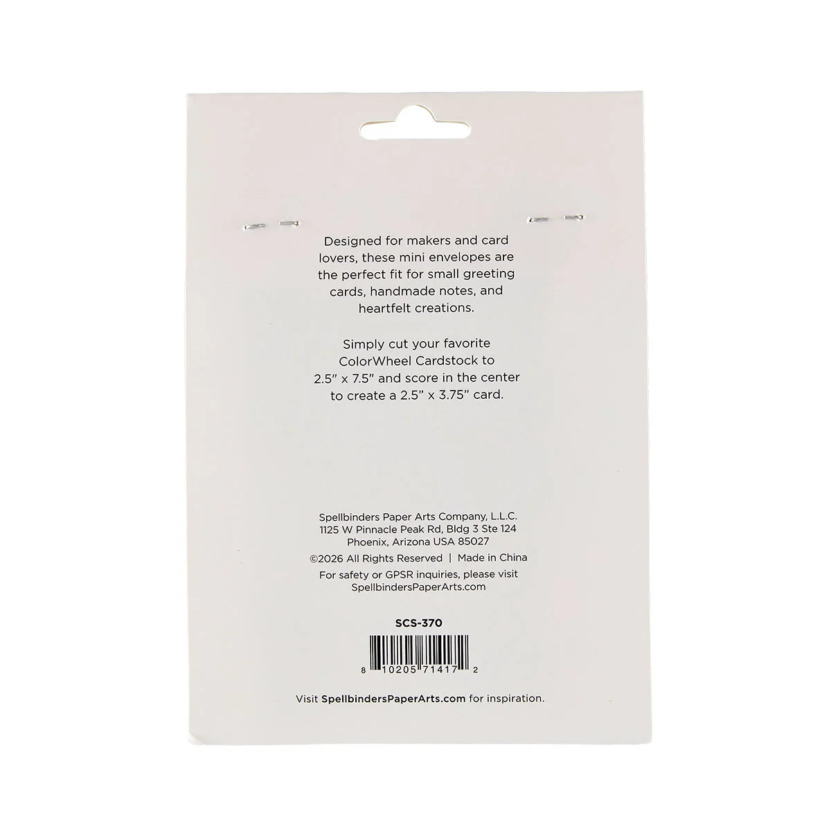 Kraft Mini Envelopes - 25 Pack