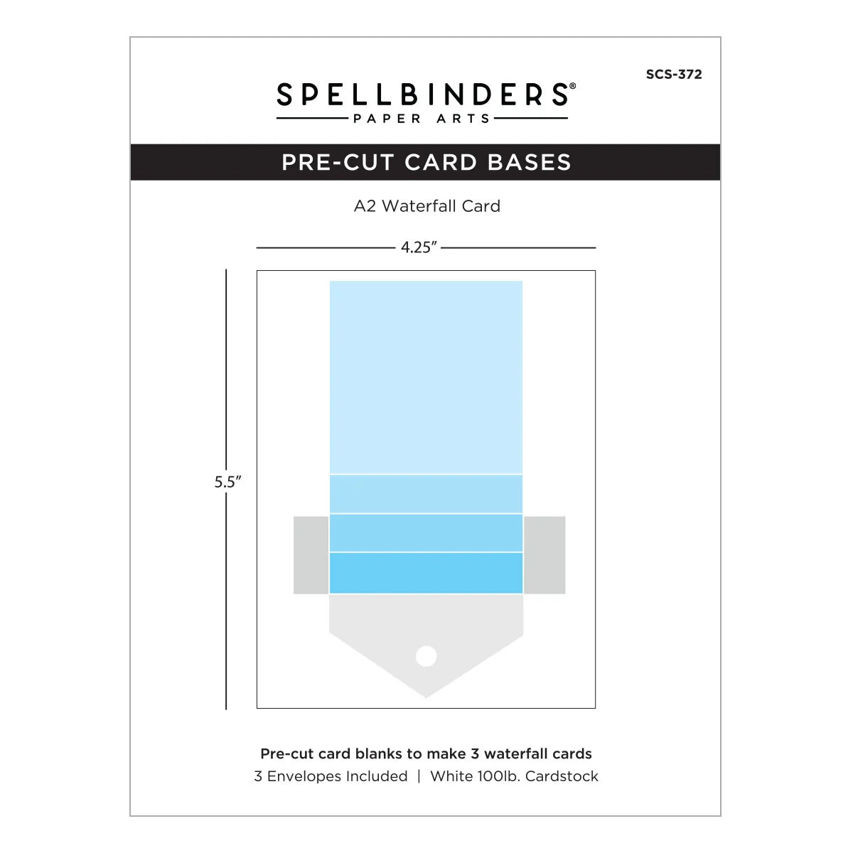 Waterfall Kinetic - Card Blanks