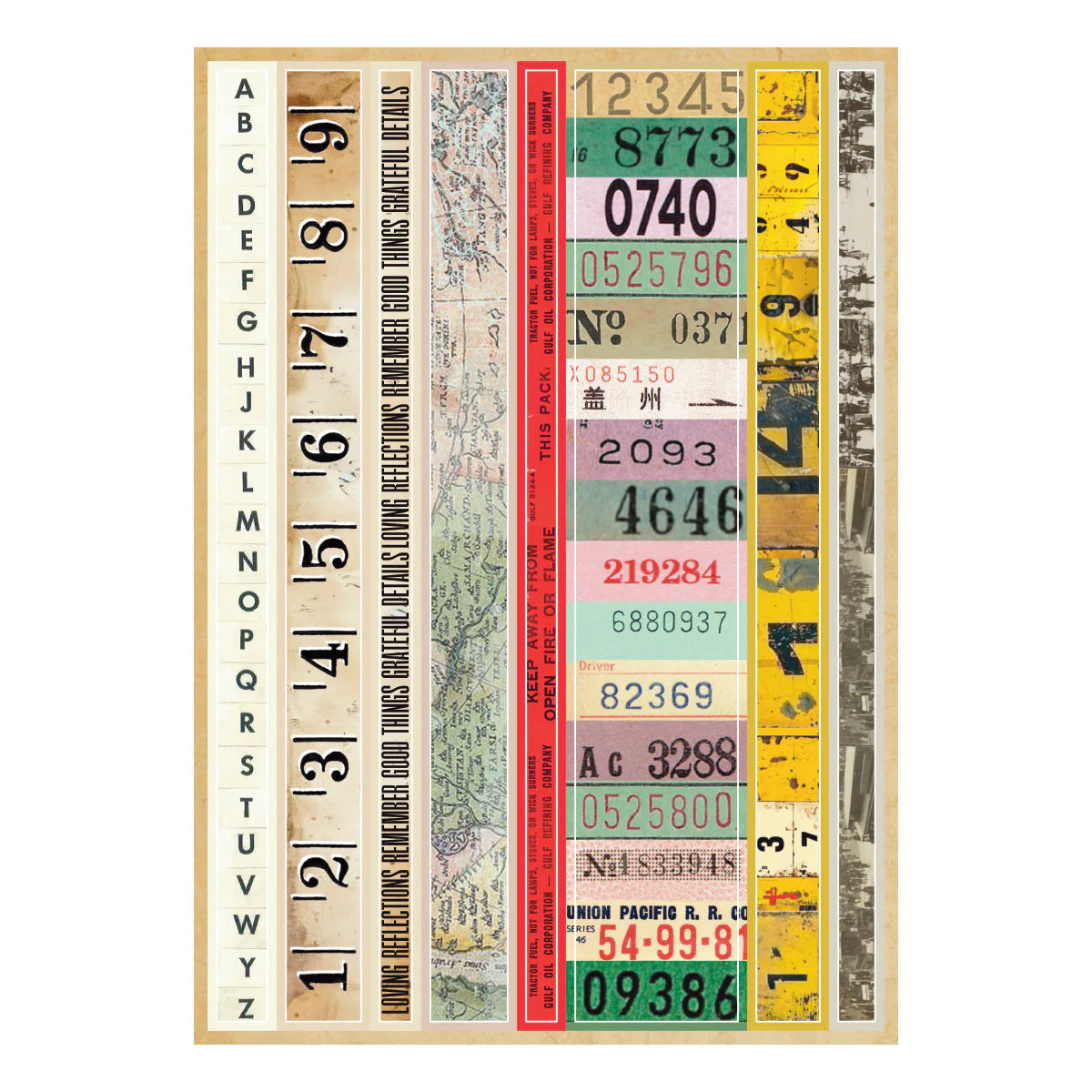 Book 10 - Border & Label - Stickers by Esther Glas