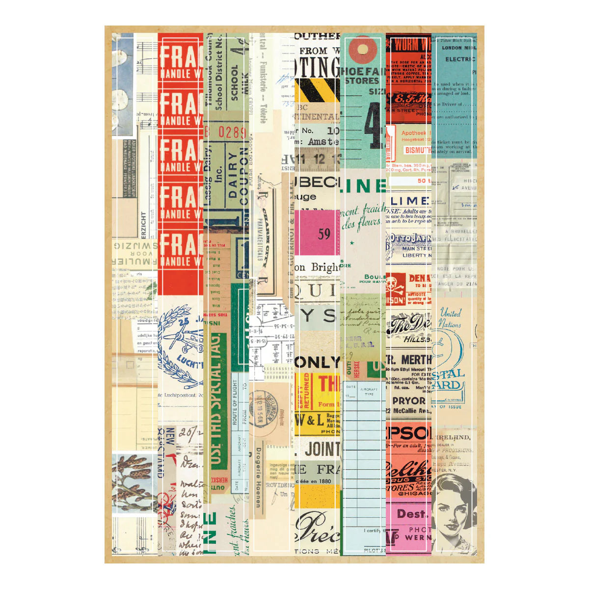 Book 10 - Border & Label - Stickers by Esther Glas