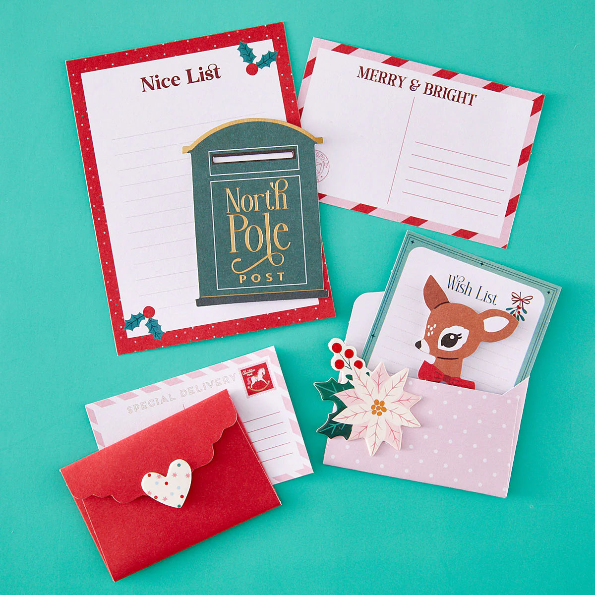 Dear Santa - Letters to Santa Cardstock Embellishments