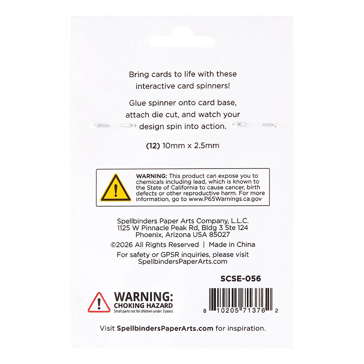 Card Spinners - 12 Pack - Large