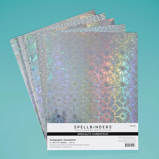 Holographic Assortment - 8.5x11 Specialty Cardstock