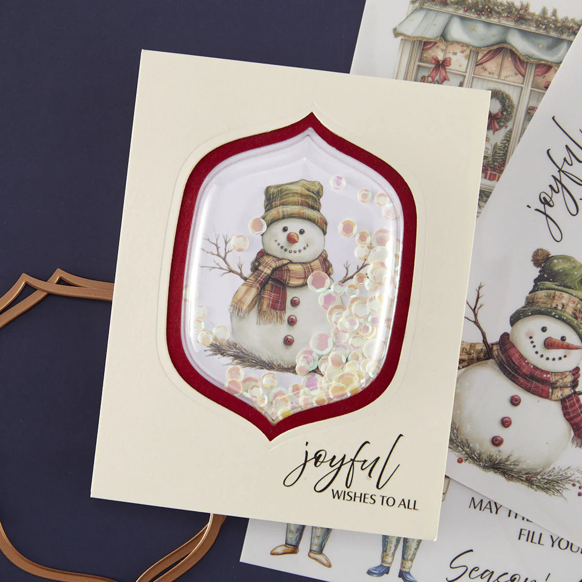Joyful Wishes - Rub Ons