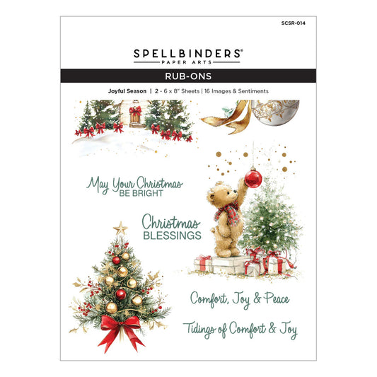 Joyful Season - Rub Ons