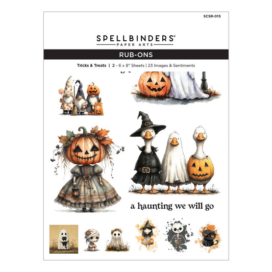 Trick Or Treat - Rub-Ons