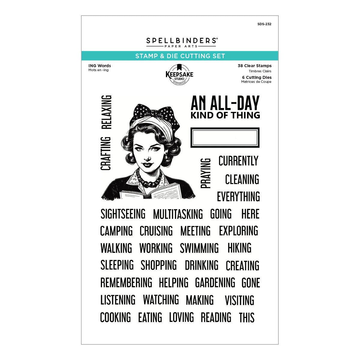 ING Words - Stamp & Die by Esther Glas