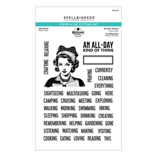 ING Words - Stamp & Die by Esther Glas