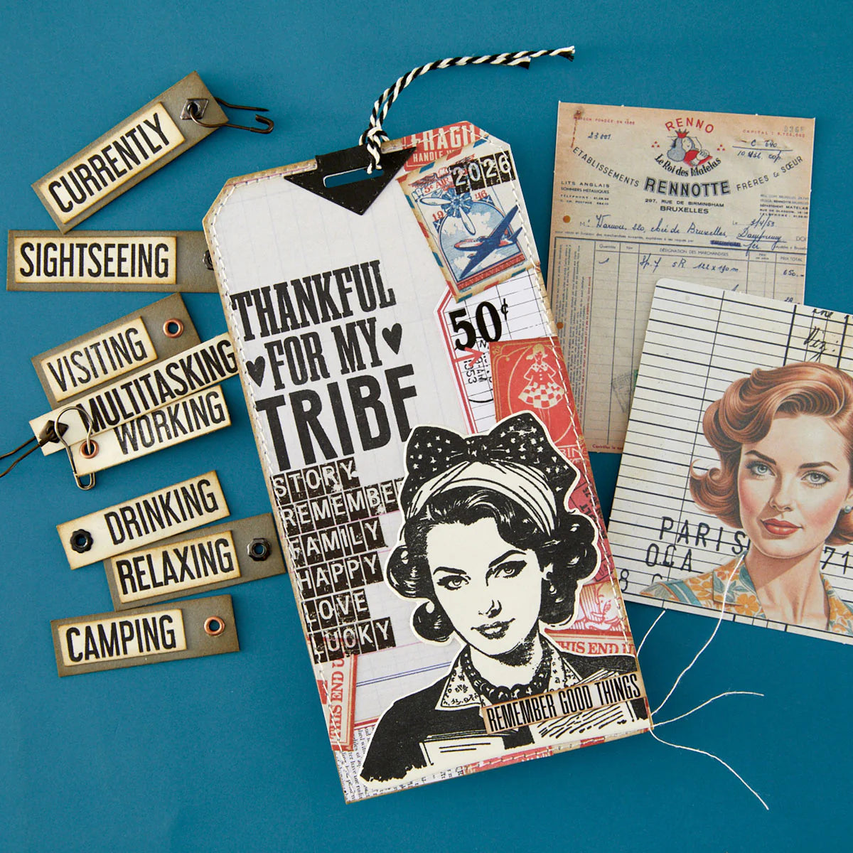 ING Words - Stamp & Die by Esther Glas
