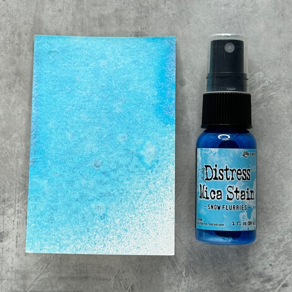 Distress Mica Stain - Snow Flurries