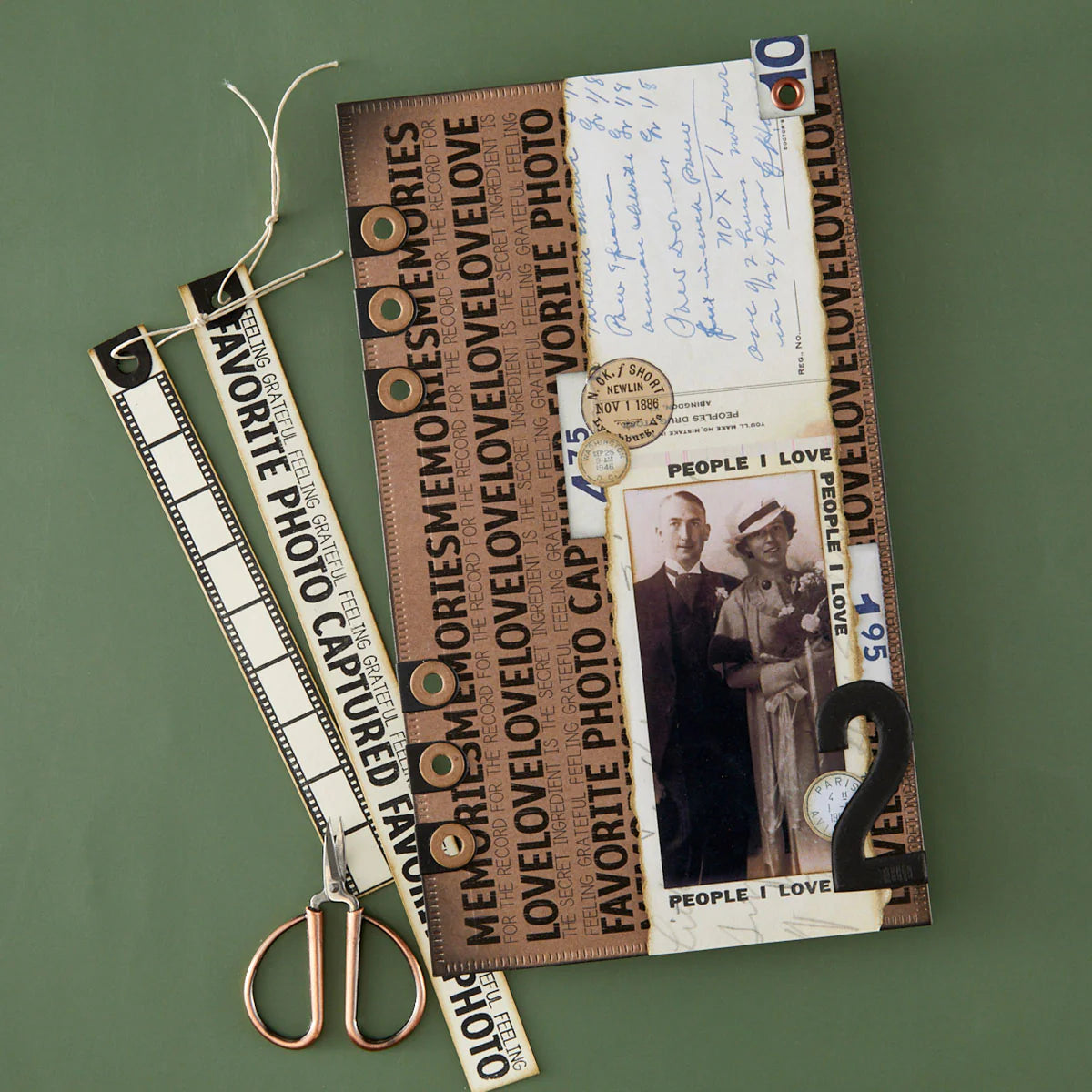 Keepsake Strips - Stamp by Esther Glas