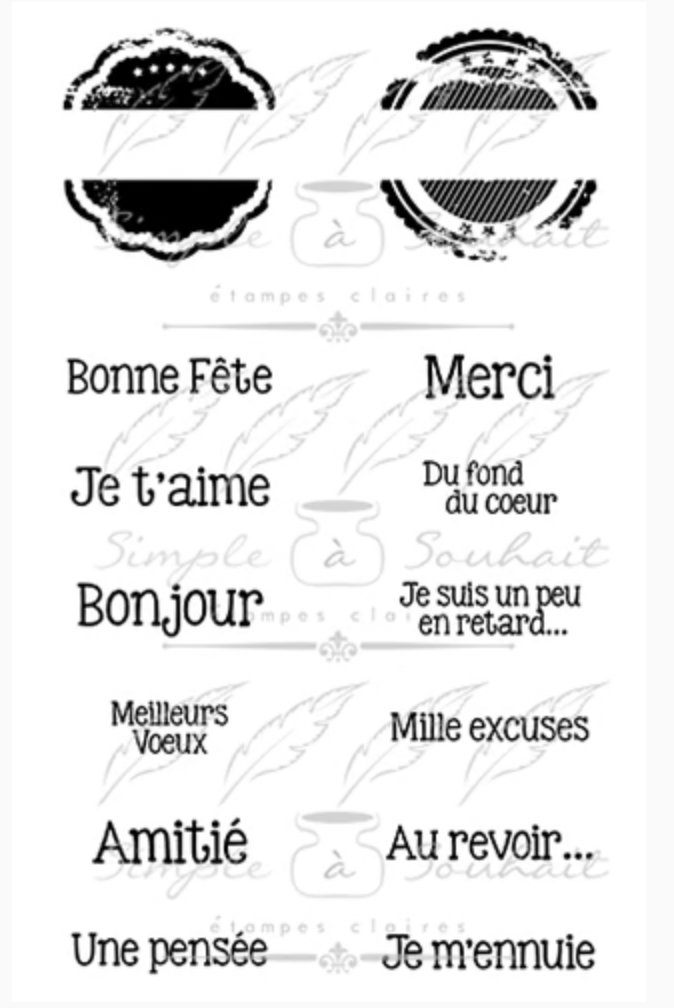 Interchangeables #1 - Étampes