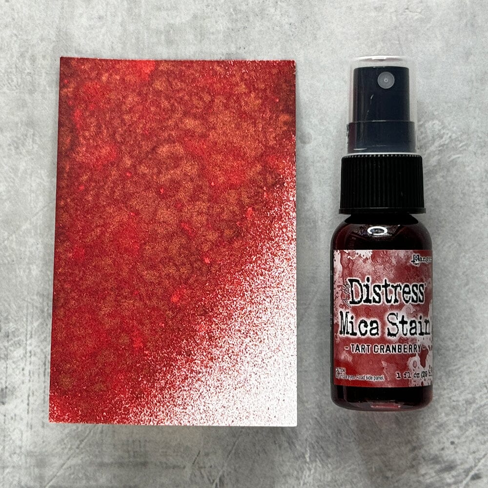 Distress Mica Stain - Tart Cranberry
