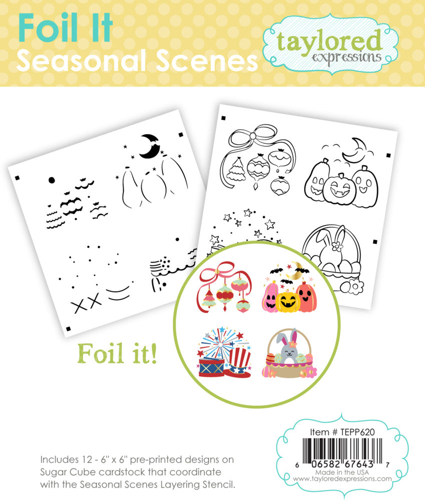 Seasonal Scenes - Foil It