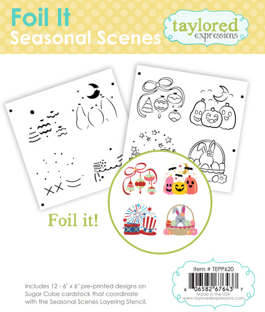 Seasonal Scenes - Foil It