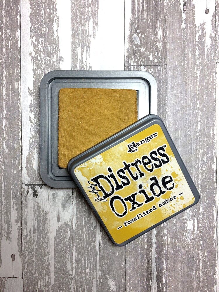 Distress Oxide Ink Pad - Fossilized Amber