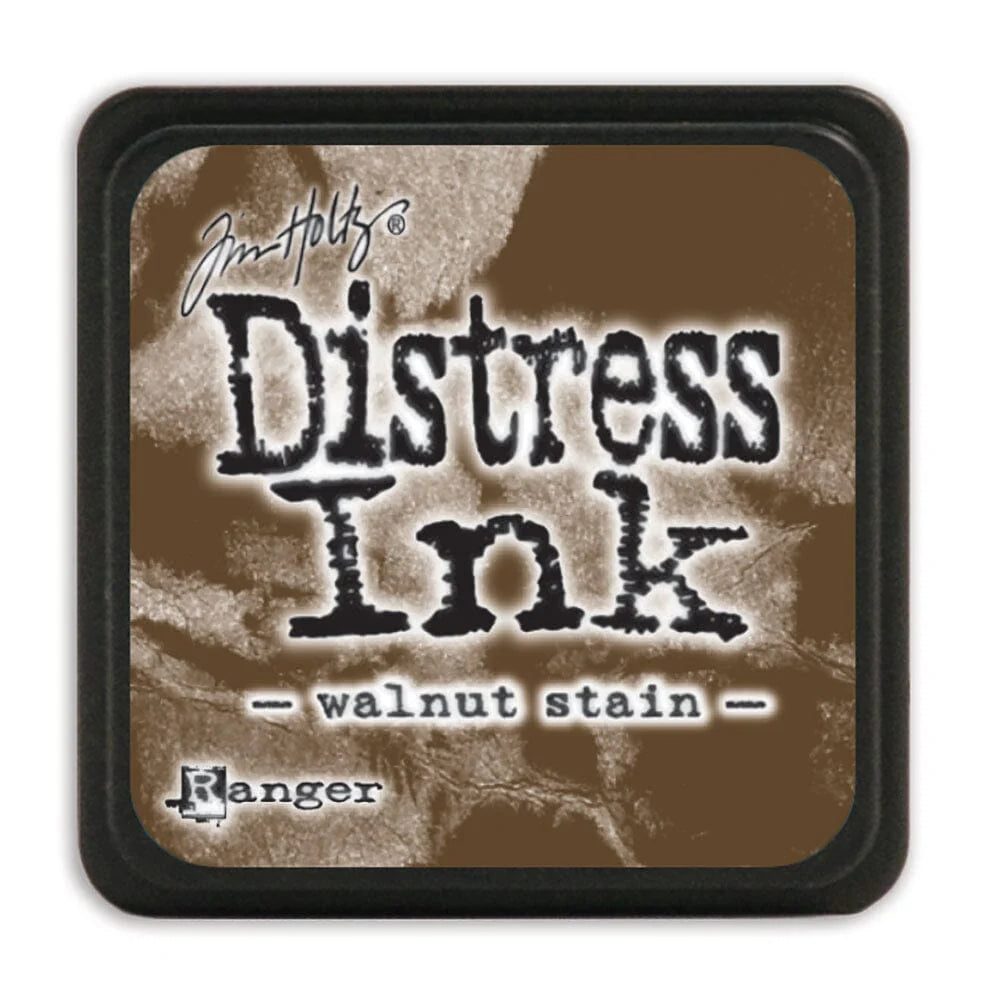 Distress "Mini" Ink Pad - Walnut Stain