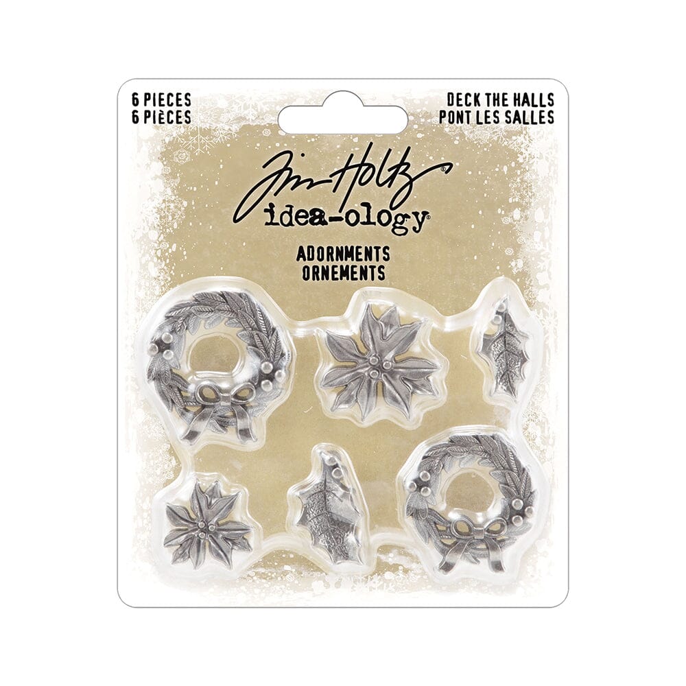 Tim Holtz Idea-ology - Christmas Adornments - Deck The Halls