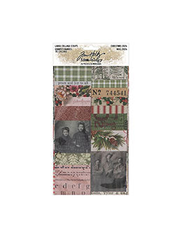 Christmas Collage Large Strips by Tim Holtz Idea-ology
