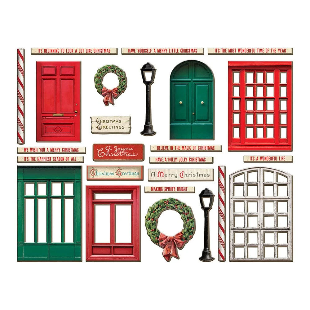 Tim Holtz Idea-ology - Christams Baseboards