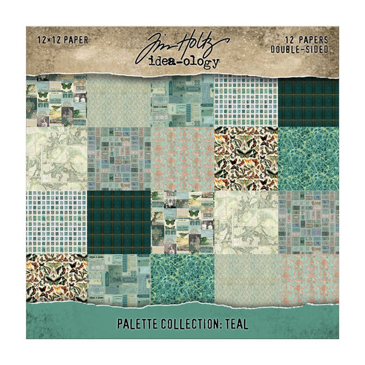 12x12 Idea-ology Double Sided Cardstock - Teal