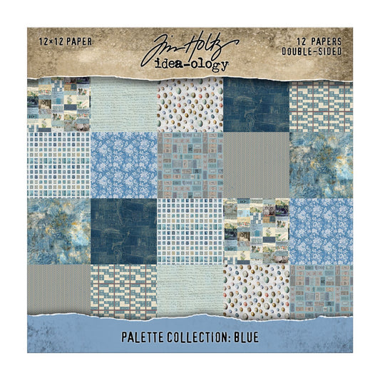 12x12 Idea-ology Double Sided Cardstock - Blue