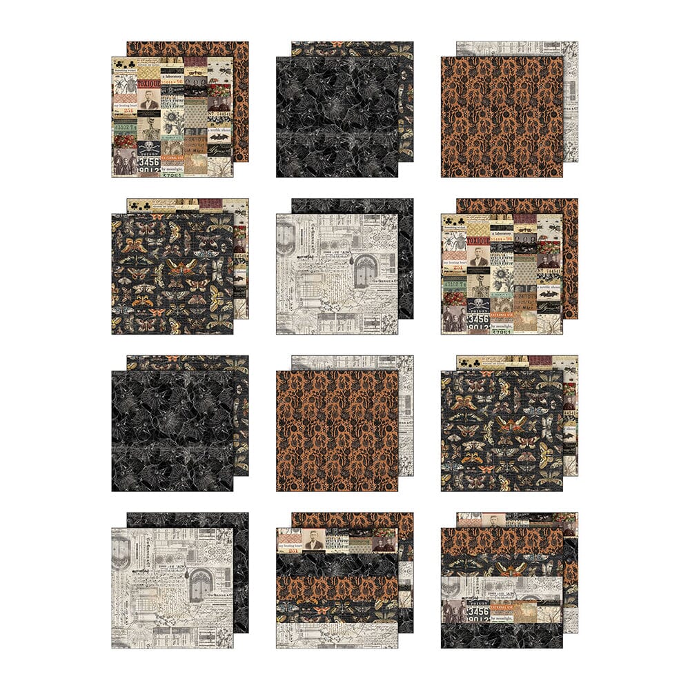 12x12 Idea-ology Double Sided Cardstock - Halloween
