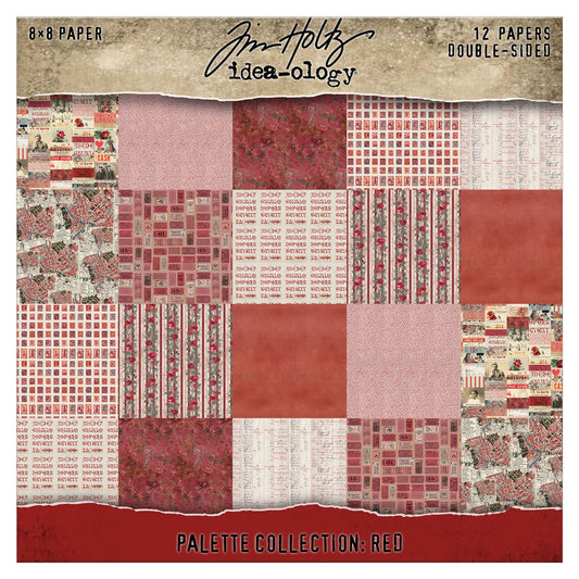 8x8 Idea-ology Double Sided Cardstock - Red