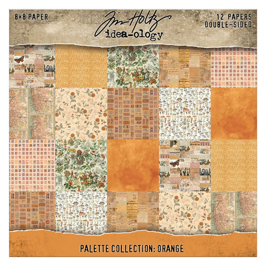 8x8 Idea-ology Double Sided Cardstock - Orange