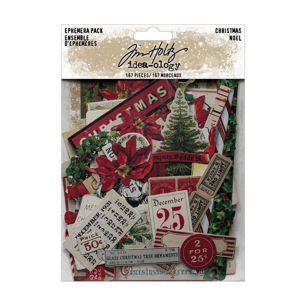 Christmas Ephemera by Tim Holtz Idea-ology