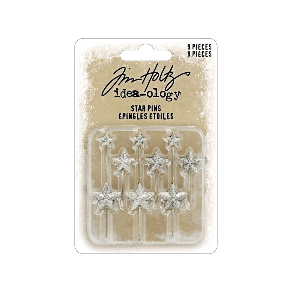 Star Pins by Tim Holtz Idea-ology