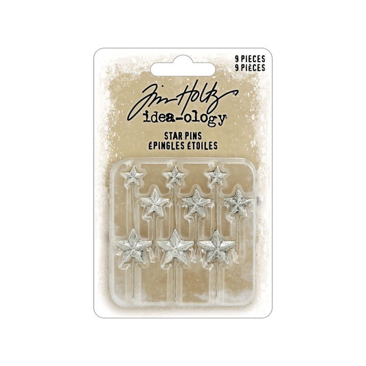 Star Pins by Tim Holtz Idea-ology